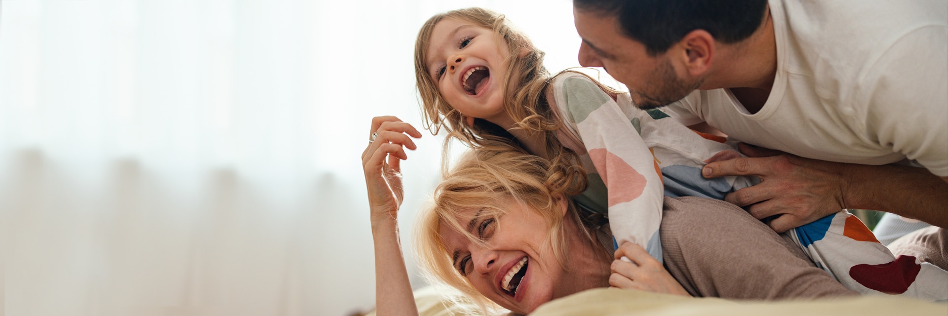 family laughing